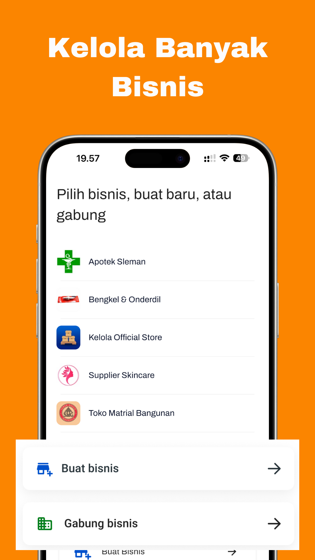 Bisa Kelola Banyak Bisnis